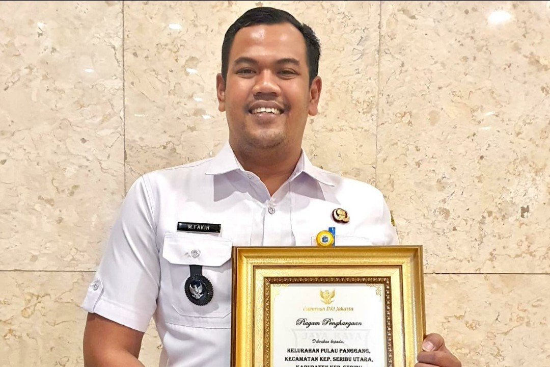 Lurah Pulau Panggang, Muhammad Fakih Burhanudin. dok. Istimewa