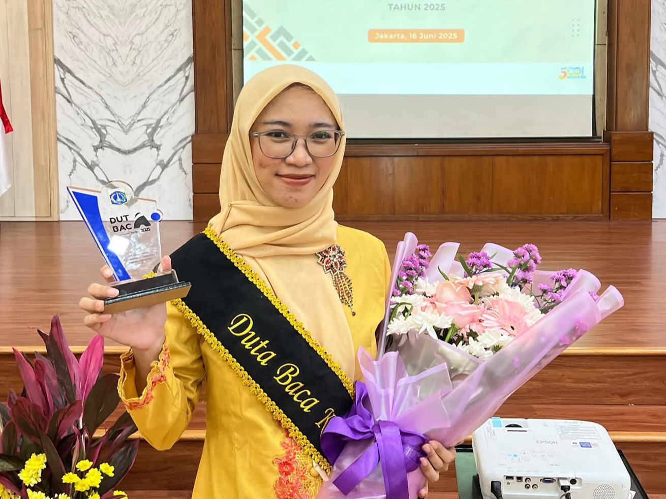 Duta Baca Kepulauan Seribu 2025, Genketa Fairezea. Dok. istimewa