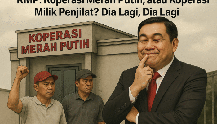 KMP: Koperasi Merah Putih atau Koperasi Milik ‘Penjilat’? Dia Lagi, Dia Lagi!