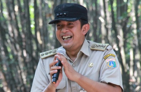 Camat Kepulauan Seribu Utara, Angga Saputra. dok. Istimewa