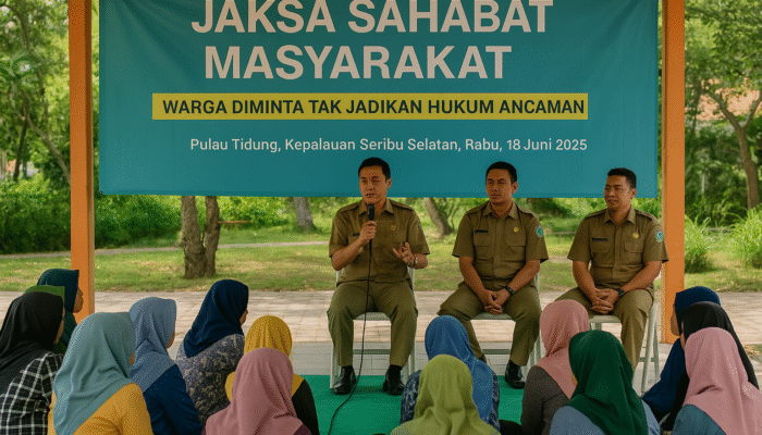 Jaksa Sahabat Masyarakat, Warga Diminta Tak Jadikan Hukum Ancaman