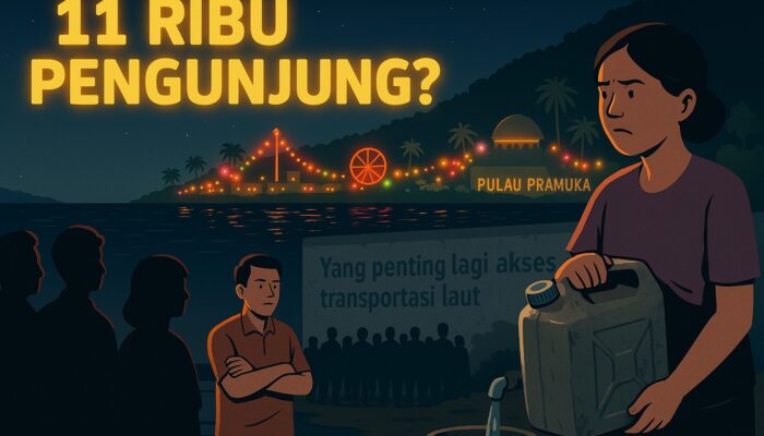 Festival Jakarta Illumination Island: Seremonial Megah, 11 Ribu Pengunjung atau Sekadar Klaim?