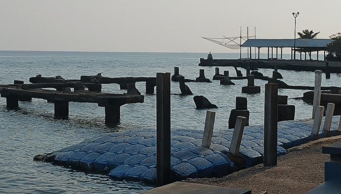 Dibangun Rp6 Miliar, Kini Sisa Pancang Beton Jadi Polemik, Kenapa Dibiarkan?