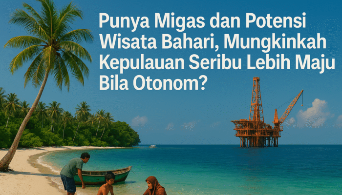 Punya Migas dan Potensi Wisata Bahari, Mungkinkah Kepulauan Seribu Lebih Maju Bila Otonom?